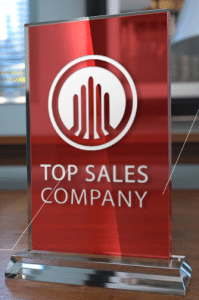Award Top Sales Company